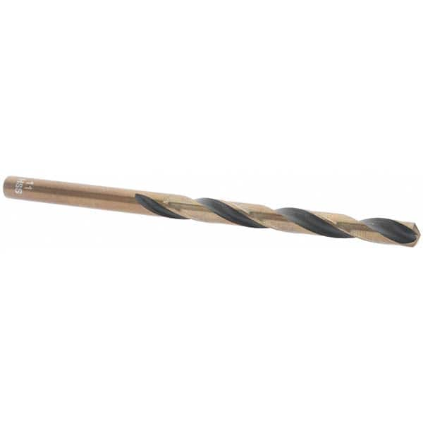 Import - 0.191" High Speed Steel, 135° Point, Straight Shank Maintenance Drill Bit - Benchmark Tooling