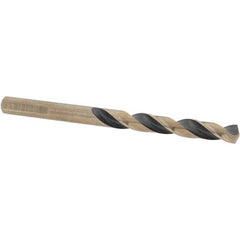 Import - 9/32" High Speed Steel, 135° Point, Round with Flats Shank Maintenance Drill Bit - Benchmark Tooling