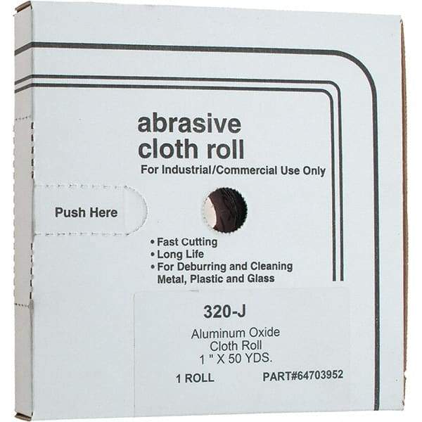 Value Collection - Shop Rolls   Abrasive Material: Aluminum Oxide    Roll Width (Inch): 1 - Benchmark Tooling