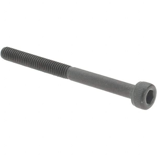 Value Collection - M3x0.50 Metric Coarse Hex Socket Drive, Socket Cap Screw - Grade 12.9 Alloy Steel, Black Oxide Finish, Partially Threaded, 35mm Length Under Head - Benchmark Tooling