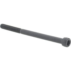 Value Collection - #10-24 UNC Hex Socket Drive, Socket Cap Screw - Alloy Steel, Black Oxide Finish, Partially Threaded, 2-3/4" Length Under Head - Benchmark Tooling