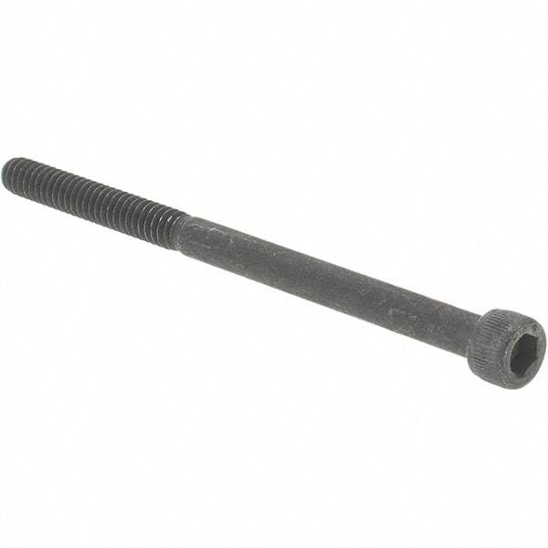 Value Collection - #10-24 UNC Hex Socket Drive, Socket Cap Screw - Alloy Steel, Black Oxide Finish, Partially Threaded, 3" Length Under Head - Benchmark Tooling