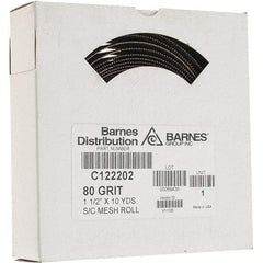 Made in USA - Shop Rolls   Abrasive Material: Silicon Carbide    Roll Width (Inch): 1-1/2 - Benchmark Tooling