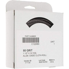 Value Collection - Shop Rolls   Abrasive Material: Aluminum Oxide    Roll Width (Inch): 1-1/2 - Benchmark Tooling