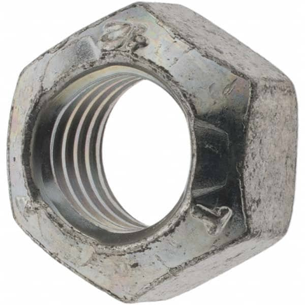 Made in USA - M12x1.75 Metric Coarse Grade 12 Hex Lock Nut with Distorted Thread - Benchmark Tooling