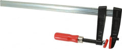 Bessey - 16" Capacity, 4" Throat Depth Steel Bar Clamp - 880 Lb Clamping Pressure - Benchmark Tooling