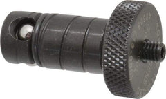 Jergens - 13mm Diam Ball Lock Modular Fixturing Shank - 1.08" Shank Length, 7/8" Head Diam, Compatible with 1/2" Thick Plate, 750 Lb Max Holding Force, 3/32 Key Size, Steel - Benchmark Tooling