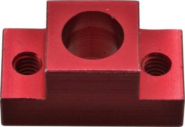 De-Sta-Co - 0.37 to 3/4" High, 1/4-20 Port, Aluminum, Blank, Swing Clamp Arm - 1-1/2" OAL to 3/4" Overall Width - Benchmark Tooling