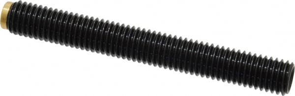 J.W. Winco - M10x1.50 Metric Coarse, 80mm Length of Thread, Soft Tip Point Set Screw - Grade 5.8 Steel, 5mm Key - Benchmark Tooling