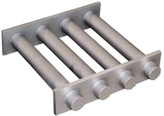 Mag-Mate - 6 Inch Long Square Grate Separator - Rare Earth Magnet, 3 Tubes - Benchmark Tooling