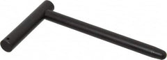 Gibraltar - 1/2" Pin Diam x 6" Pin Length, Steel L Alignment Pin - 5/8" Handle Diam x 3-1/2" Handle Length - Benchmark Tooling