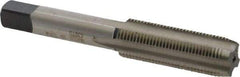 Heli-Coil - 1/2-20 UNF, H4, 4 Flute, Plug Chamfer, Bright Finish, High Speed Steel Hand STI Tap - 3-19/32" OAL, 1-21/32" Thread Length, 1/2" Square Length, 0.322" Square Size, 2B Class of Fit - Benchmark Tooling