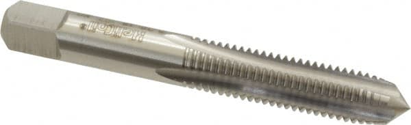 Heli-Coil - 5/16-18 UNC, H3, 4 Flute, Plug Chamfer, Bright Finish, High Speed Steel Hand STI Tap - 2-15/16" OAL, 1-1/4" Thread Length, 7/16" Square Length, 0.286" Square Size, 3B Class of Fit - Exact Industrial Supply