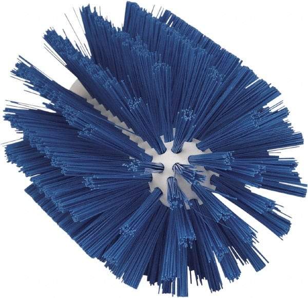 Vikan - 4" Diam Polyester Tube Brush - 6-1/2" OAL, 5-1/4" Head Length, Polypropylene Handle - Benchmark Tooling