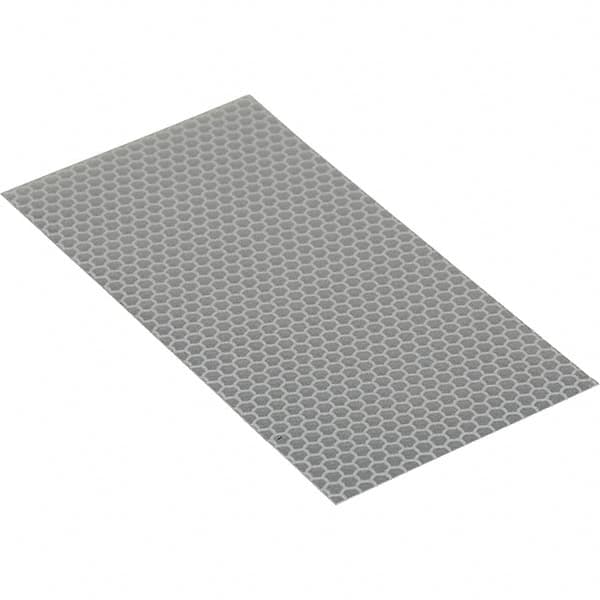 Vestil - 6" High x 3' Long x 3" Wide Barrier Reflective Sheeting - White - Benchmark Tooling