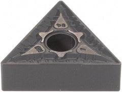 Iscar - TNMG331 GN Grade IC428 Carbide Turning Insert - TiC/Al2O3 Finish, 60° Triangle, 3/8" Inscr Circle, 3/16" Thick, 1/64" Corner Radius - Benchmark Tooling