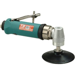 Dynabrade - 4" Max Disc, 12,000 RPM, Pneumatic Handheld Disc Sander - 39 CFM, 1/4" Inlet, 0.7 hp, 90 psi - Benchmark Tooling