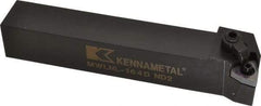 Kennametal - MWLN, Left Hand Cut, 5° Lead Angle, 1" Shank Height x 1" Shank Width, Negative Rake Indexable Turning Toolholder - 6" OAL, WN..43. Insert Compatibility, Series Kenloc - Benchmark Tooling