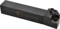 Kennametal - MCLN, Left Hand Cut, 5° Lead Angle, 1" Shank Height x 1" Shank Width, Negative Rake Indexable Turning Toolholder - 6" OAL, CN..54. Insert Compatibility, Series Kenloc - Benchmark Tooling