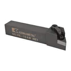 Kennametal - MDJN, Left Hand Cut, 3° Lead Angle, 3/4" Shank Height x 3/4" Shank Width, Negative Rake Indexable Turning Toolholder - 4-1/2" OAL, DN..43. Insert Compatibility, Series Kenloc - Benchmark Tooling