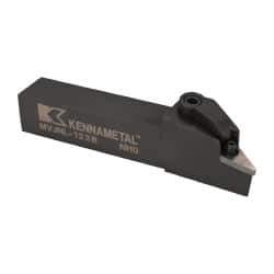 Kennametal - MVJN, Left Hand Cut, 3° Lead Angle, 3/4" Shank Height x 3/4" Shank Width, Negative Rake Indexable Turning Toolholder - 4-1/2" OAL, VN..33. Insert Compatibility, Series Kenloc - Benchmark Tooling