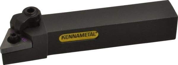 Kennametal - MTJN, Right Hand Cut, 3° Lead Angle, 3/4" Shank Height x 3/4" Shank Width, Negative Rake Indexable Turning Toolholder - 4-1/2" OAL, TN..43. Insert Compatibility, Series Kenloc - Benchmark Tooling