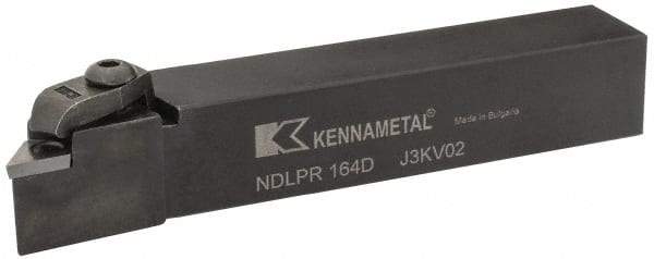 Kennametal - DP.., -5° Lead Angle NDLP External Right Hand Indexable Profiling Toolholder - 25.4mm Shank Height x 25.4mm Shank Width, 6" Long, Steel - Benchmark Tooling