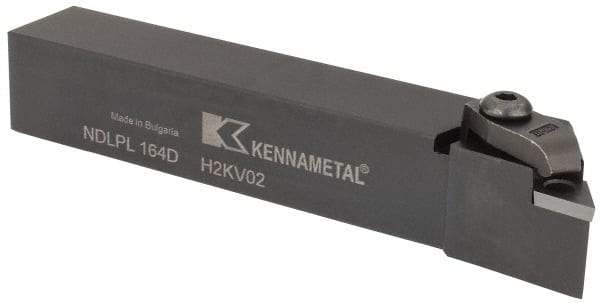 Kennametal - DP.., -5° Lead Angle NDLP External Left Hand Indexable Profiling Toolholder - 25.4mm Shank Height x 25.4mm Shank Width, 6" Long, Steel - Benchmark Tooling