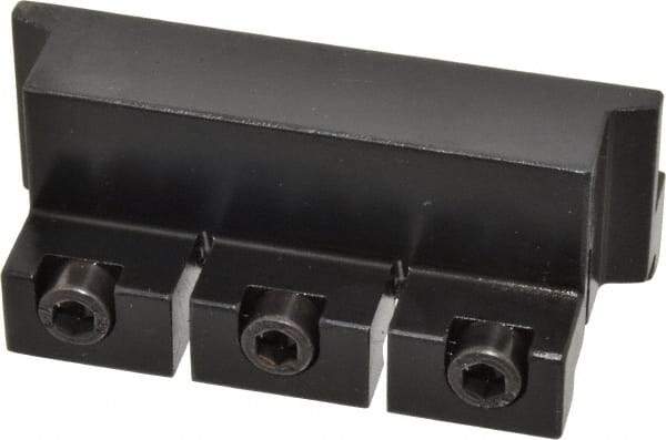 Kennametal - Tool Block Style A2TEN, 26mm Blade Height, 3.39" OAL, 1.57"& OAH, Indexable Cutoff Blade Tool Block - 3/4" Shank Height, 3/4" Shank Width, Reversible, Series A2 Cut-Off - Benchmark Tooling
