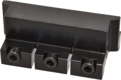 Kennametal - Tool Block Style A2TEN, 26mm Blade Height, 3.39" OAL, 1.57"& OAH, Indexable Cutoff Blade Tool Block - 3/4" Shank Height, 3/4" Shank Width, Reversible, Series A2 Cut-Off - Benchmark Tooling