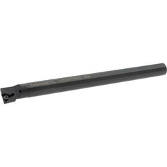 Kennametal - 23.62mm Min Bore Diam, 254mm OAL, 3/4" Shank Diam, A-STFP Indexable Boring Bar - TP.. Insert, Screw Holding Method - Benchmark Tooling