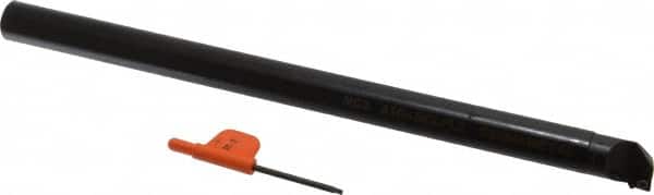 Kennametal - 19.56mm Min Bore Diam, 254mm OAL, 5/8" Shank Diam, A-SCLP Indexable Boring Bar - CP.. Insert, Screw Holding Method - Benchmark Tooling