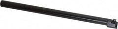 Kennametal - 18.54mm Min Bore Diam, 8" OAL, 1/2" Shank Diam, A-NE Indexable Boring Bar - N. Insert, Clamp Holding Method - Benchmark Tooling