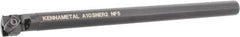 Kennametal - 25.4mm Min Bore Diam, 10" OAL, 5/8" Shank Diam, A-NE Indexable Boring Bar - N. Insert, Clamp Holding Method - Benchmark Tooling