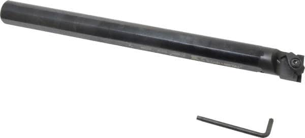 Kennametal - 34.93mm Min Bore Diam, 12" OAL, 1" Shank Diam, A-NE Indexable Boring Bar - N. Insert, Clamp Holding Method - Benchmark Tooling