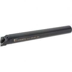Kennametal - 44.7mm Min Bore Diam, 14" OAL, 1-1/2" Shank Diam, A-UMWLN Indexable Boring Bar - WN.. Insert, Screw or Clamp Holding Method - Benchmark Tooling