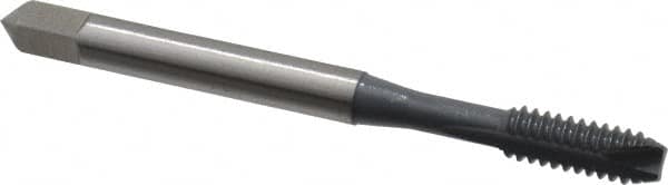 OSG - #10-24 UNC, 2 Flute, elektraLUBE Finish, High Speed Steel Spiral Point Tap - Bottoming Chamfer, Right Hand Thread, 2-3/8" OAL, 7/8" Thread Length, 2B/3B Class of Fit, Series 105B - Exact Industrial Supply