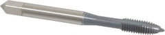 OSG - #12-28 UNF, 2 Flute, elektraLUBE Finish, High Speed Steel Spiral Point Tap - Plug Chamfer, Right Hand Thread, 2-3/8" OAL, 15/16" Thread Length, 2B/3B Class of Fit, Series 105 - Exact Industrial Supply