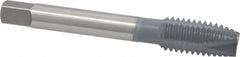 OSG - 1/2-13 UNC, 3 Flute, elektraLUBE Finish, High Speed Steel Spiral Point Tap - Plug Chamfer, Right Hand Thread, 3-3/8" OAL, 1-21/32" Thread Length, Series 105 - Exact Industrial Supply