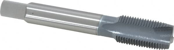 OSG - 5/8-18 UNF, 3 Flute, elektraLUBE Finish, High Speed Steel Spiral Point Tap - Plug Chamfer, Right Hand Thread, 3-13/16" OAL, 1-13/16" Thread Length, 3B Class of Fit, Series 105 - Exact Industrial Supply