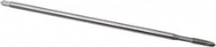 OSG - #10-32 UNF 2 Flute H3 Bright Finish High Speed Steel Spiral Point Extension Tap - Plug Chamfer, 6" OAL, 7/8" Thread Length, 2B/3B Class of Fit - Exact Industrial Supply