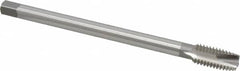 OSG - 1/2-13 UNC 3 Flute H3 Bright Finish High Speed Steel Spiral Point Extension Tap - Plug Chamfer, 6" OAL, 0.94" Thread Length, 3B Class of Fit - Exact Industrial Supply