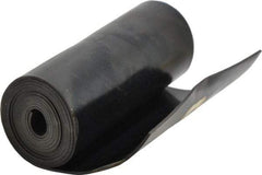 Made in USA - 1/16" Thick x 6" Wide x 60" Long, Buna-N Rubber Strip - Stock Length, 70 Shore A Durometer, 800 to 1,000 psi Tensile Strength, -20 to 170°F, Black - Benchmark Tooling