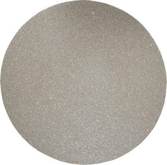 Norton - 5" Diam, 120 Grit Diamond Adhesive PSA Disc - Medium Grade, Black, Cloth Backing, Flexible - Benchmark Tooling