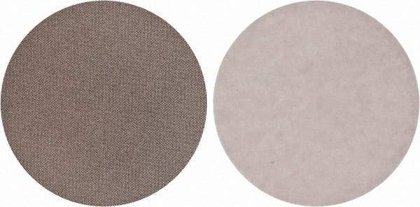 Norton - 5" Diam, 200 Grit Diamond Adhesive PSA Disc - Fine Grade, Red, Cloth Backing, Flexible - Benchmark Tooling