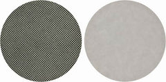 Norton - 6" Diam, 60 Grit Diamond Adhesive PSA Disc - Coarse Grade, Green, Cloth Backing, Flexible - Benchmark Tooling