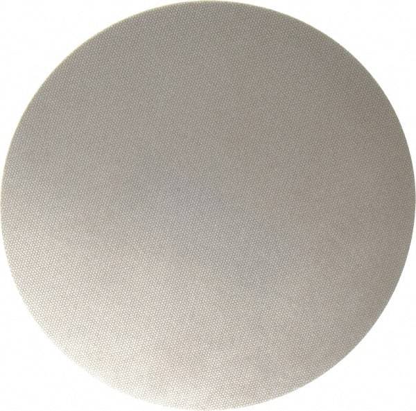 Norton - 6" Diam, 400 Grit Diamond Adhesive PSA Disc - Super Fine Grade, Yellow, Cloth Backing, Flexible - Benchmark Tooling