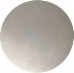 Norton - 6" Diam, 400 Grit Diamond Adhesive PSA Disc - Super Fine Grade, Yellow, Cloth Backing, Flexible - Benchmark Tooling