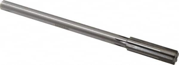 Made in USA - 0.589" Carbide-Tipped 6 Flute Chucking Reamer - Benchmark Tooling
