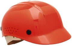 North - 4-Point Suspension, High Density Polyethylene Bump Cap - Pinlock, Vented, Orange - Benchmark Tooling